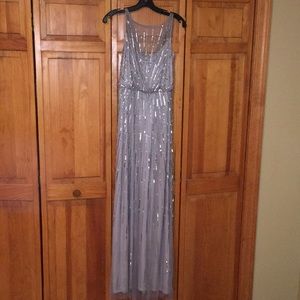 Aidan Mattox Floor Length Dress